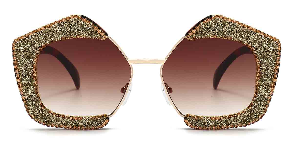 Fancy Diamond Riley - Square Sunglasses