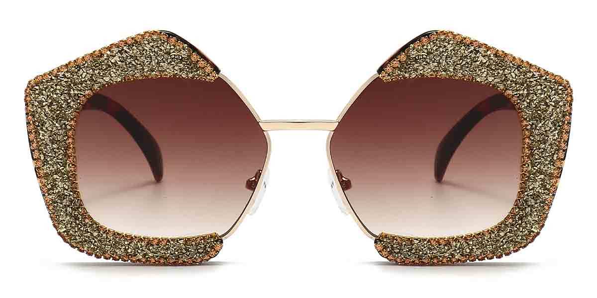 Fancy Diamond Riley - Square Sunglasses