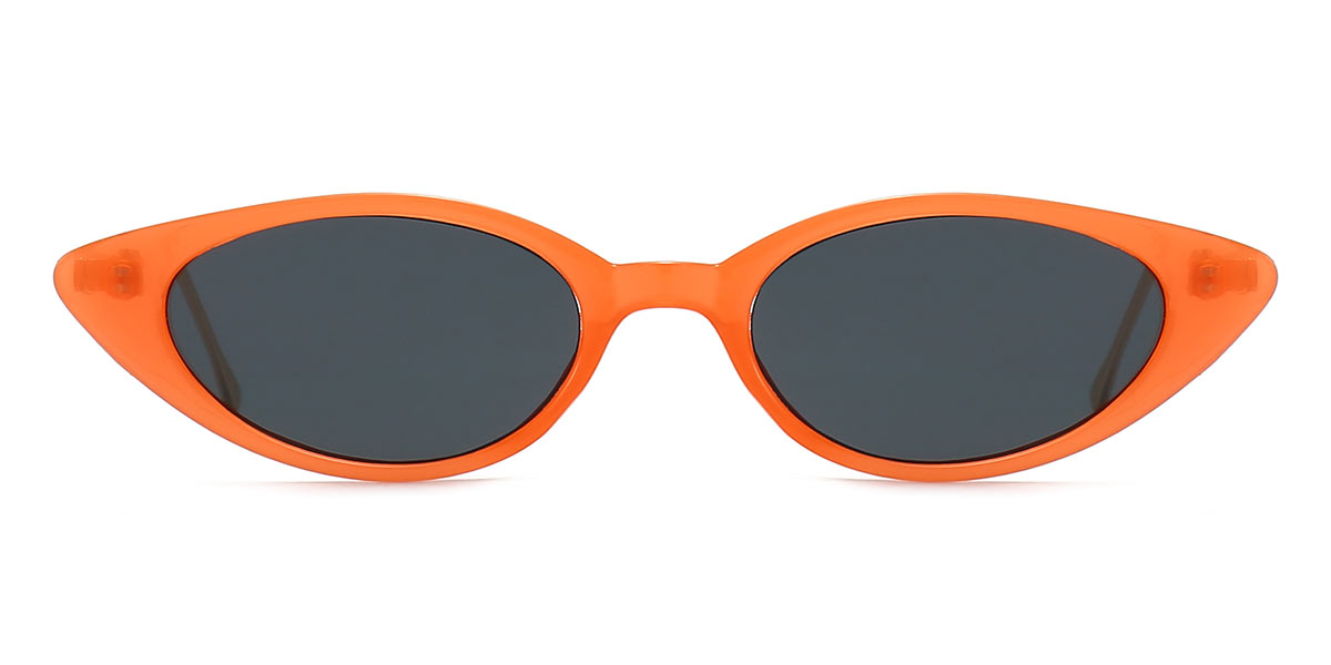 Orange - Cat eye Sunglasses - Bella