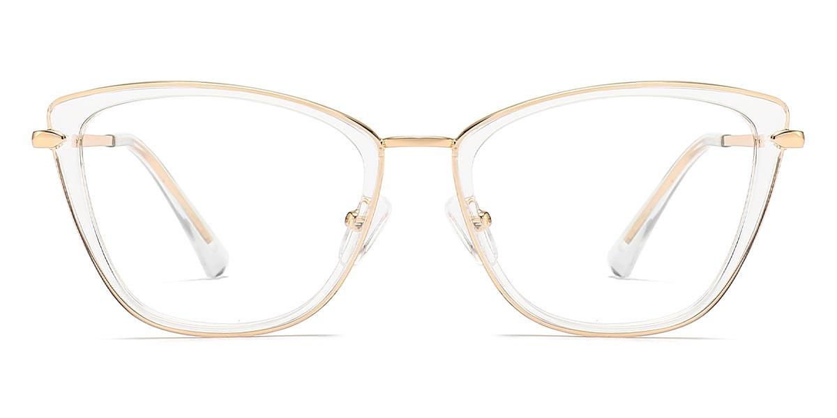 Clear Algernon - Square Glasses