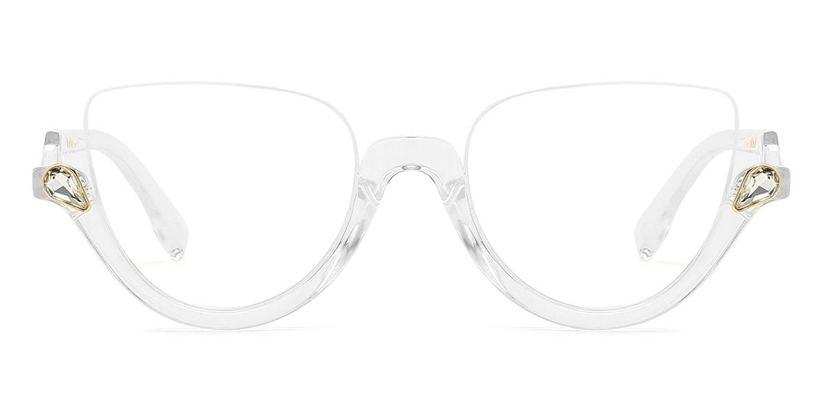 Clear Mozana - Cat Eye Glasses