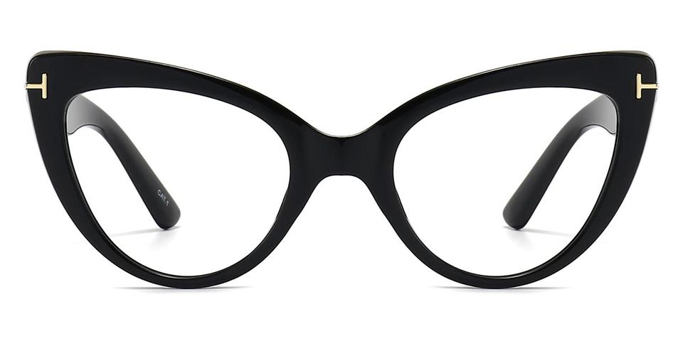 Black Abyssinia - Cat Eye Glasses