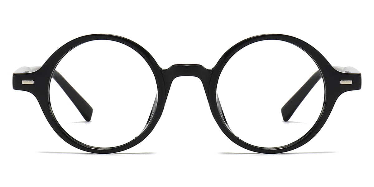 Black Luca - Round Glasses