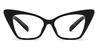 Black Jayana - Cat Eye Glasses