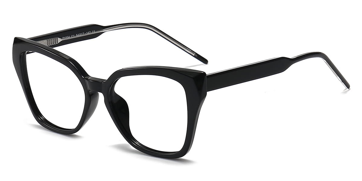 Black Winter - Cat eye Glasses