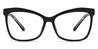 Black Winslet - Cat Eye Glasses