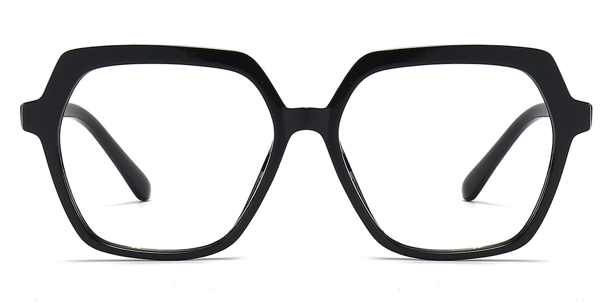 Black - Square Glasses - Jasper