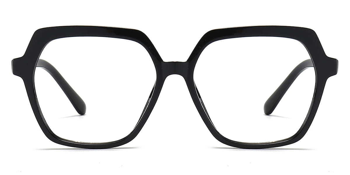 Black Jasper - Square Glasses