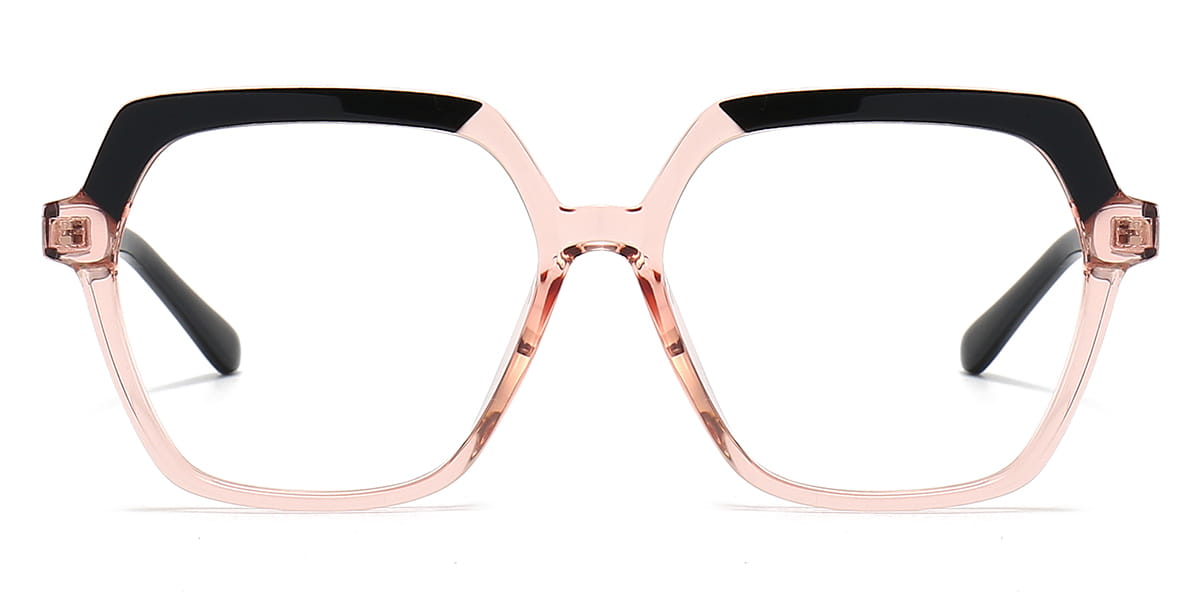 Black Pink - Square Glasses - Jasper