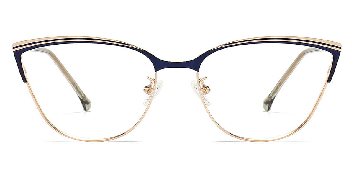 Blue Iris - Cat Eye Glasses
