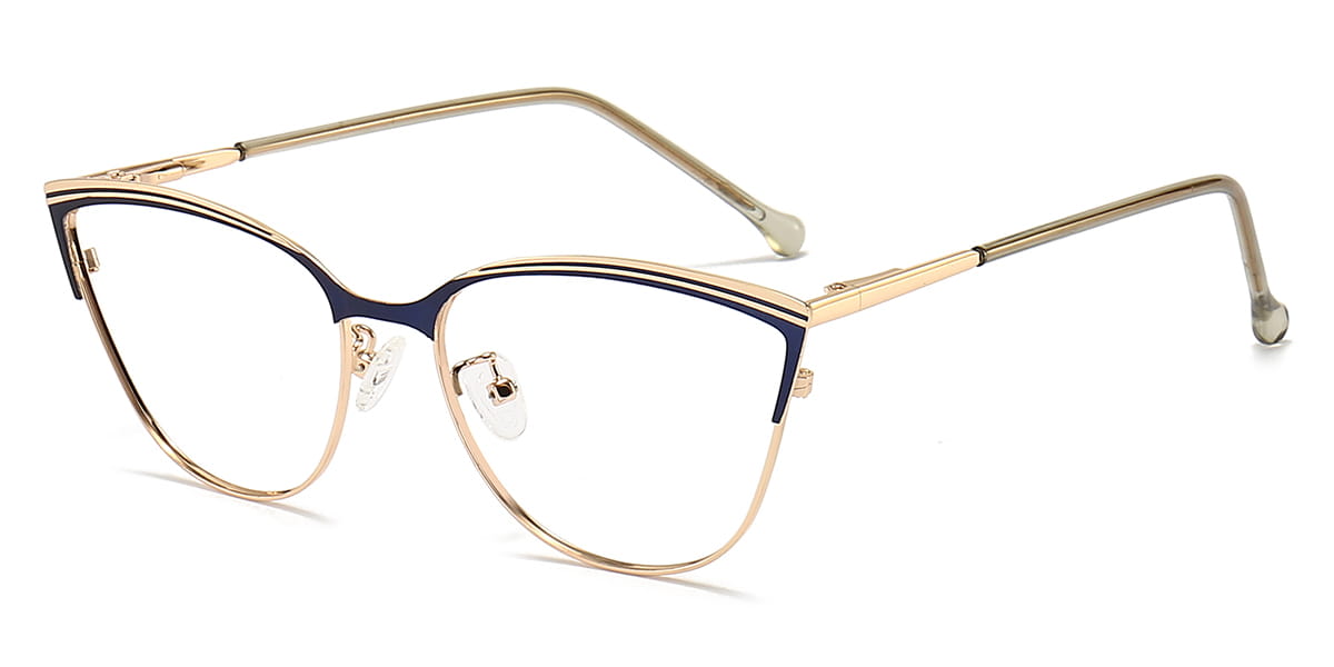 Blue Iris - Cat eye Glasses