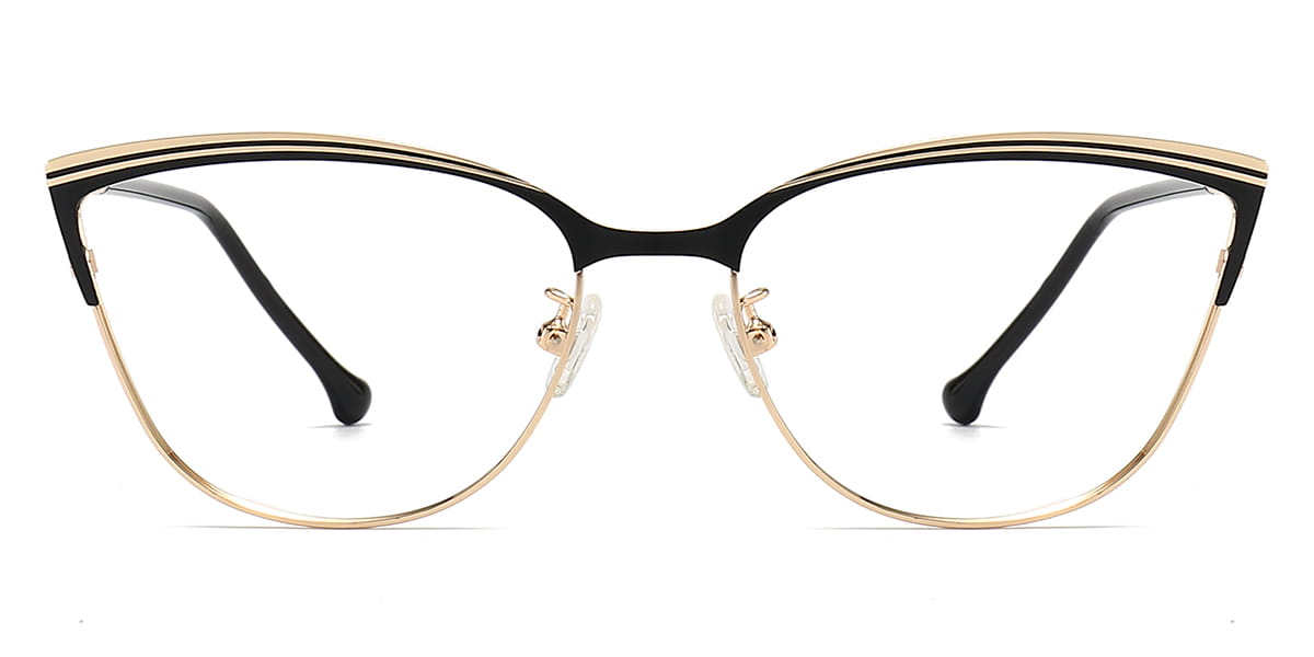 Black Iris - Cat eye Glasses