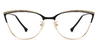 Black Iris - Cat Eye Glasses
