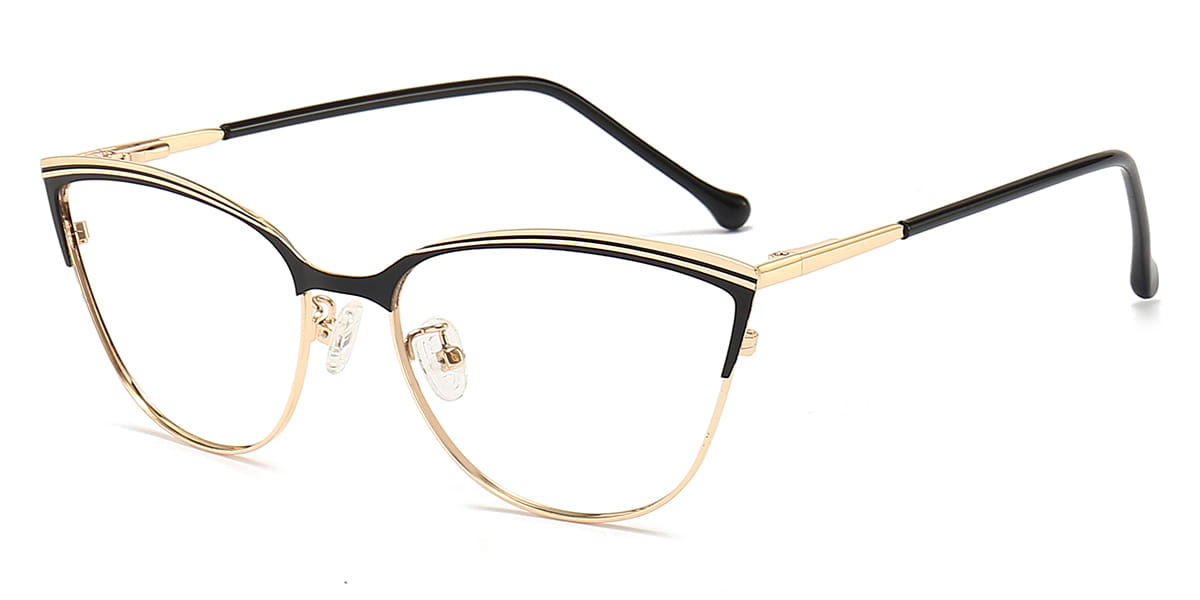 Black Iris - Cat eye Glasses