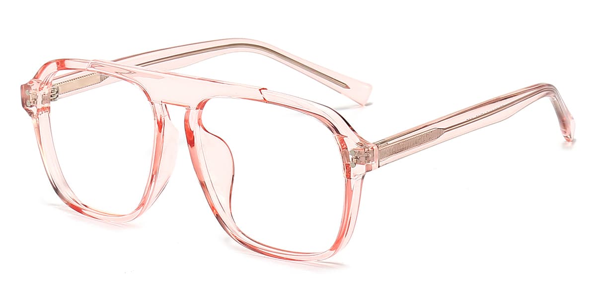 Pink - Aviator Glasses - Jade