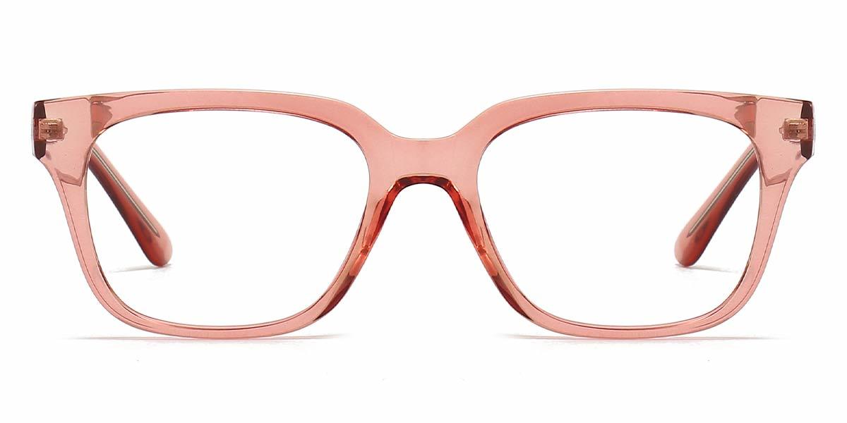 Pink Sage - Rectangle Glasses