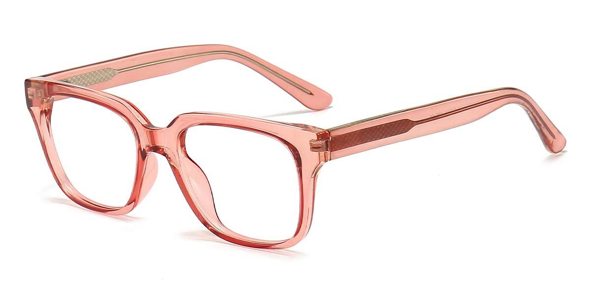 Pink Sage - Rectangle Glasses