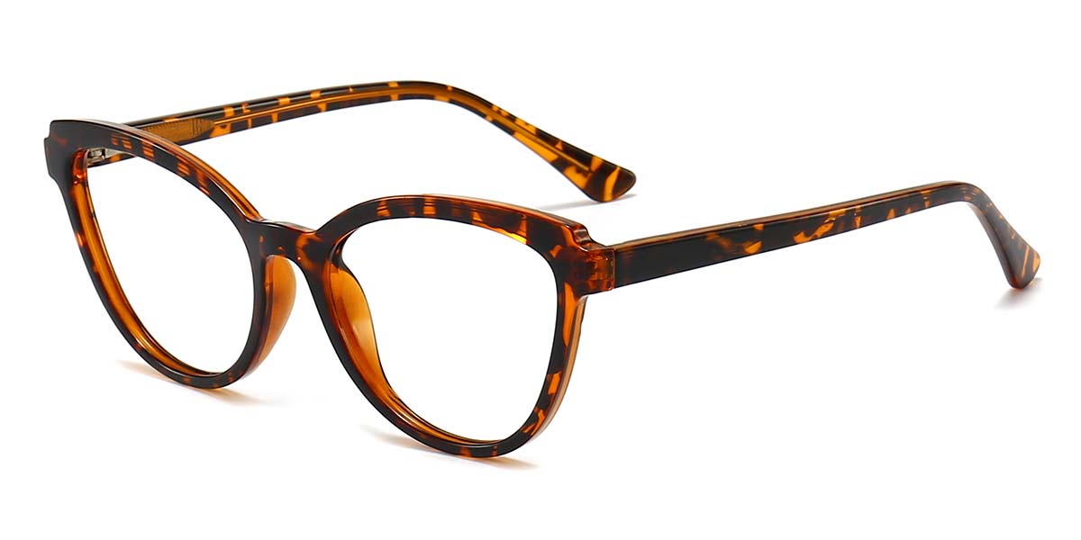 Tortoiseshell Kayla - Cat eye Glasses