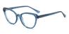 Blue Kayla - Cat Eye Glasses