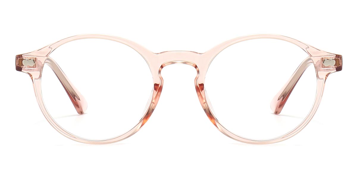 Pink - Round Glasses - Sybil