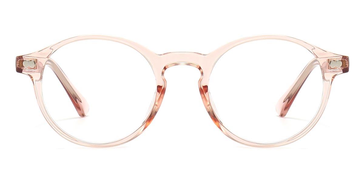 Pink Sybil - Round Glasses
