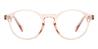 Pink Sybil - Round Glasses