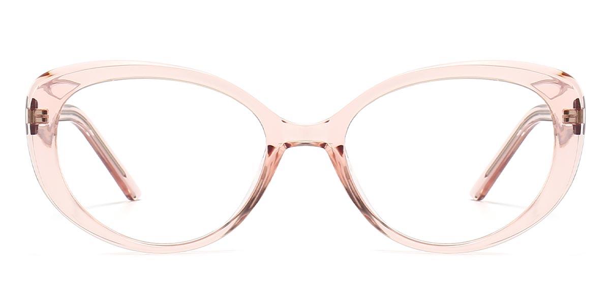 Pink Arya - Oval Glasses