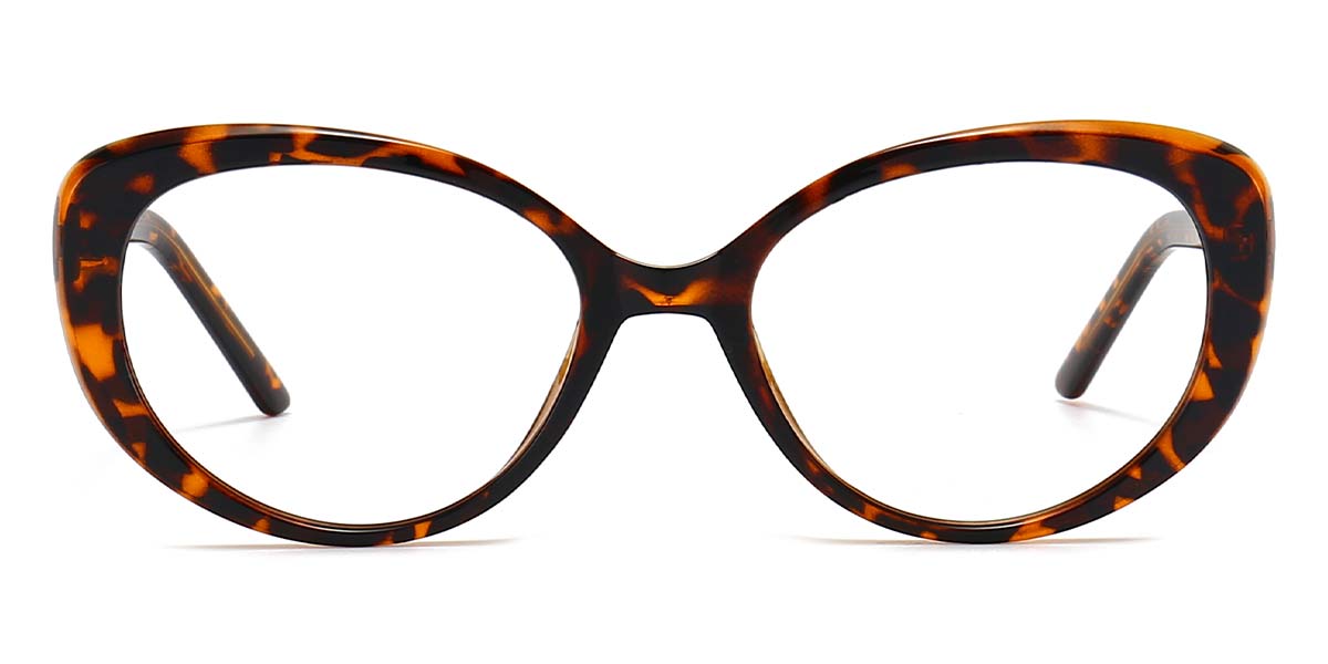 Tortoiseshell - Oval Glasses - Arya