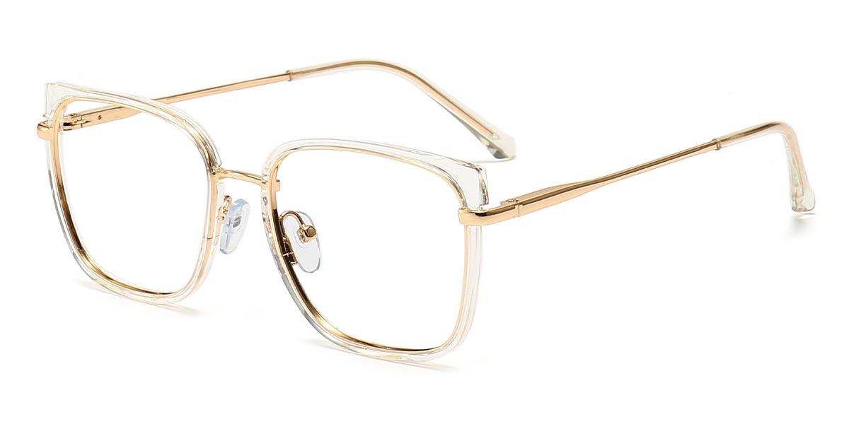 Clear Zuri - Square Glasses