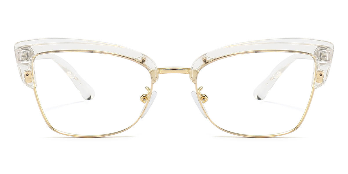 Clear Zyanya - Cat Eye Glasses