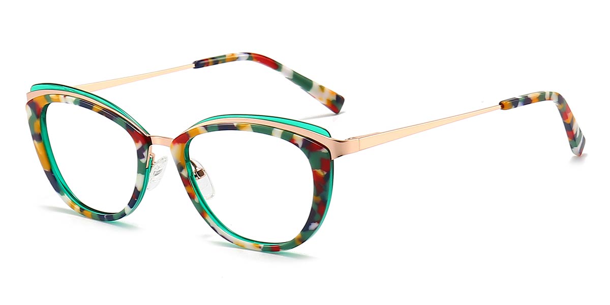 Camo - Oval Glasses - Kenna