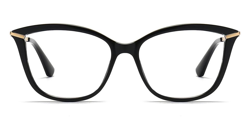 Black Huntley - Cat Eye Glasses