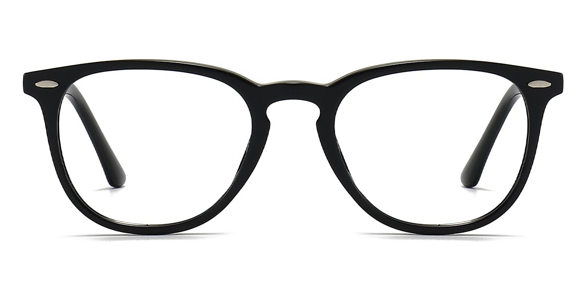 Black - Oval Glasses - Dylan