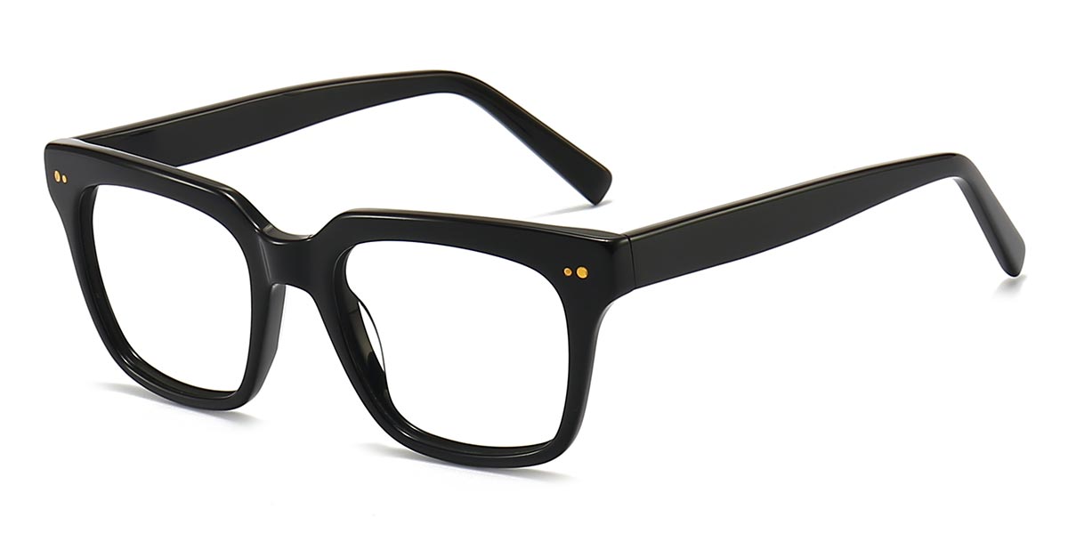 Black - Square Glasses - Mabry