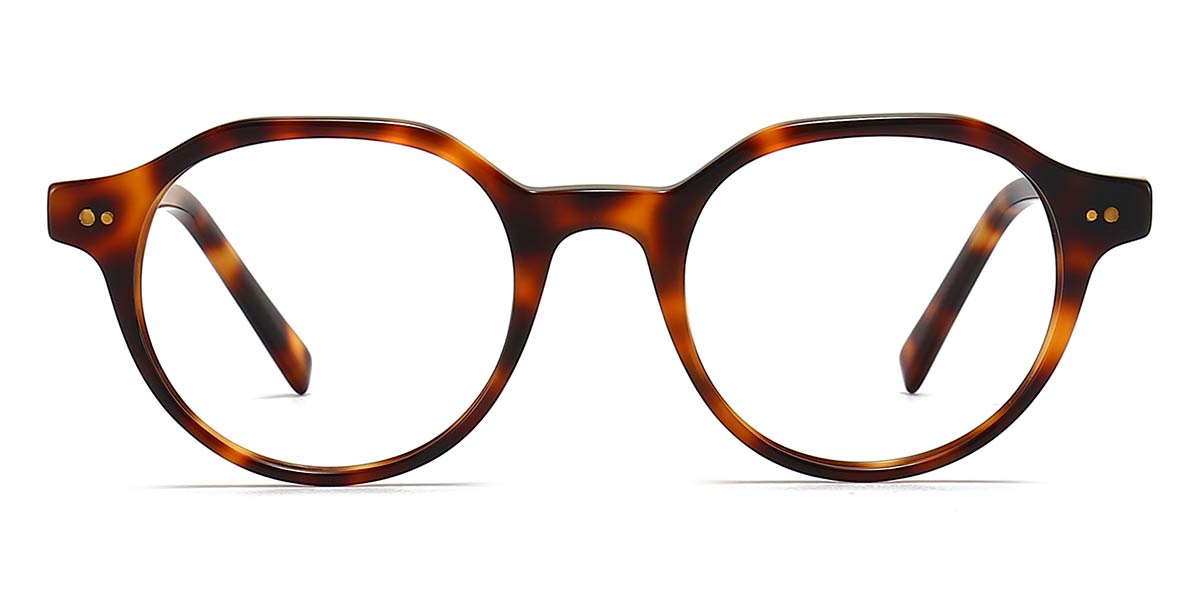 Tortoiseshell - Round Glasses - Amarantha