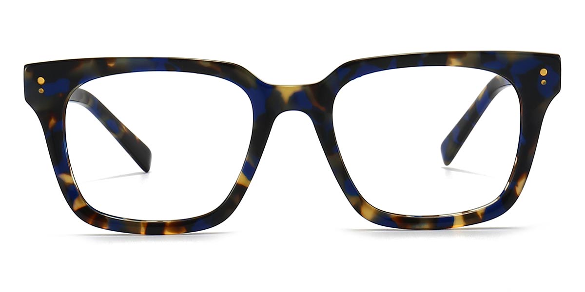 Blue Tortoiseshell - Square Glasses - Jivanta