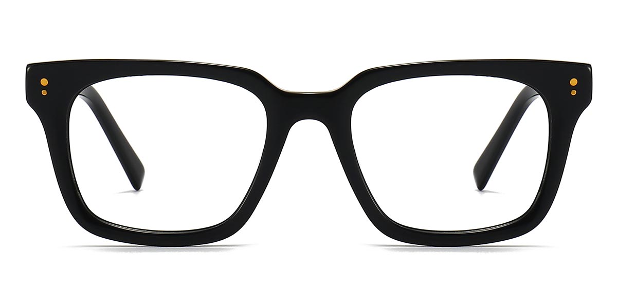 Black - Square Glasses - Jivanta