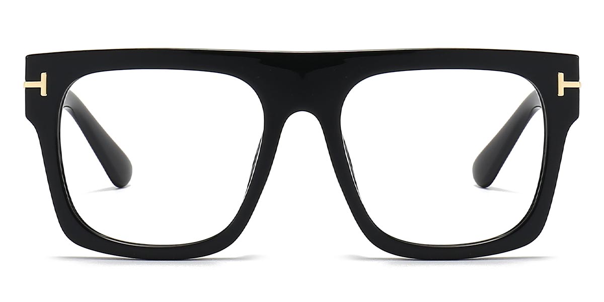 Black Asteria - Square Glasses