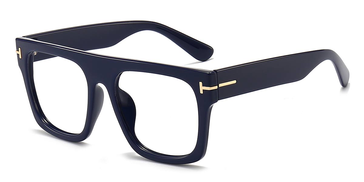 Blue Asteria - Square Glasses