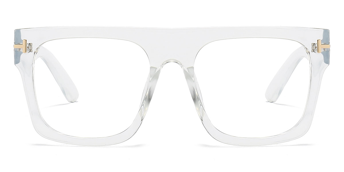 Transparent Asteria - Square Glasses