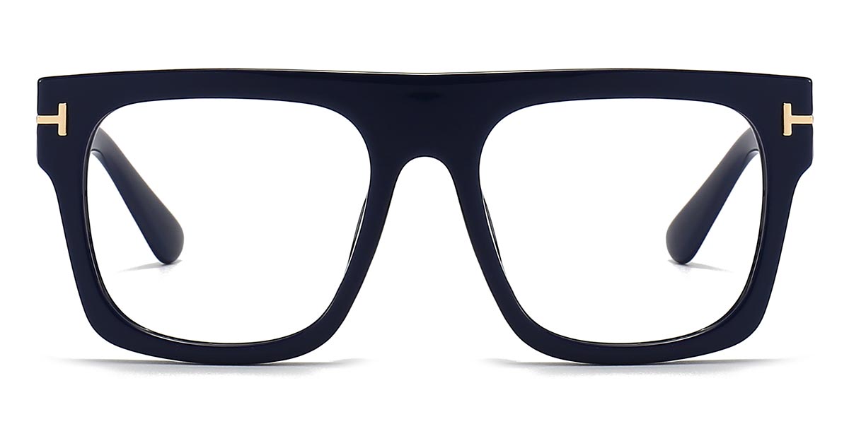Blue - Square Glasses - Asteria