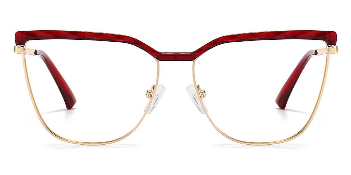 Wine - Cat eye Glasses - Zephyr