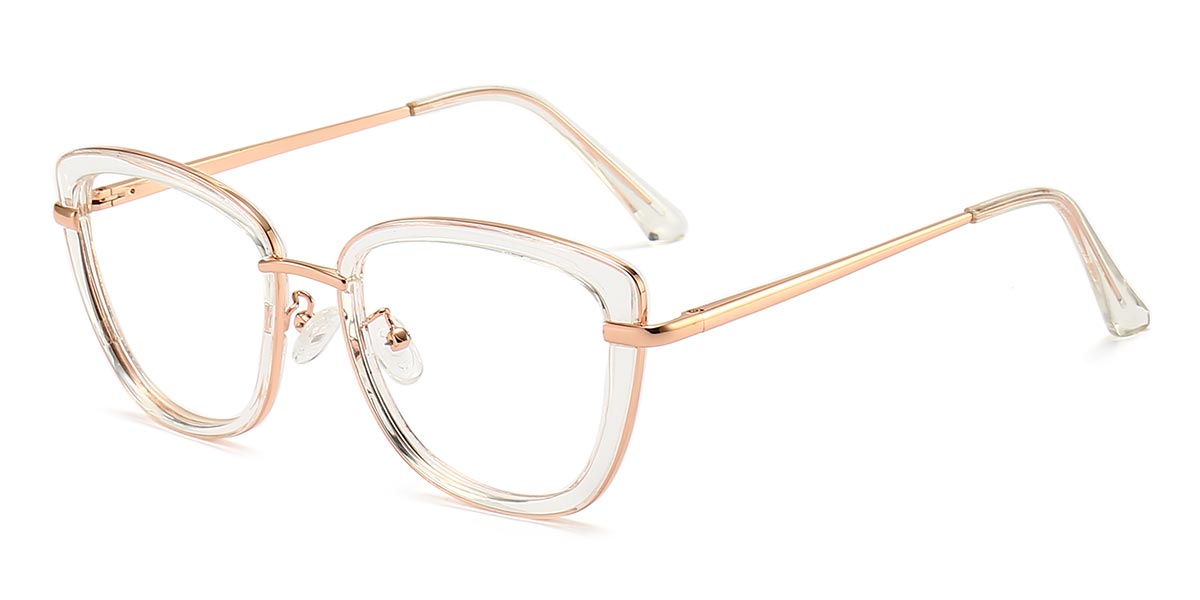 Clear - Square Glasses - Graziella