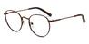 Brown Leslie - Oval Glasses