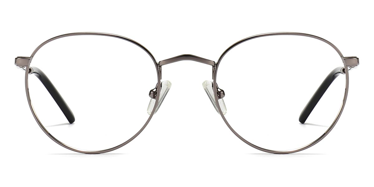 Silver Leslie - Oval Glasses