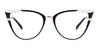 Black Clear Dakota - Cat Eye Glasses