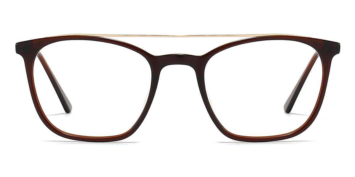 Brown Kimiko - Aviator Glasses