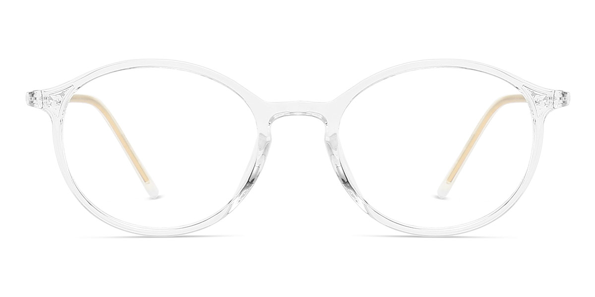 Transparent - Round Glasses - Julian