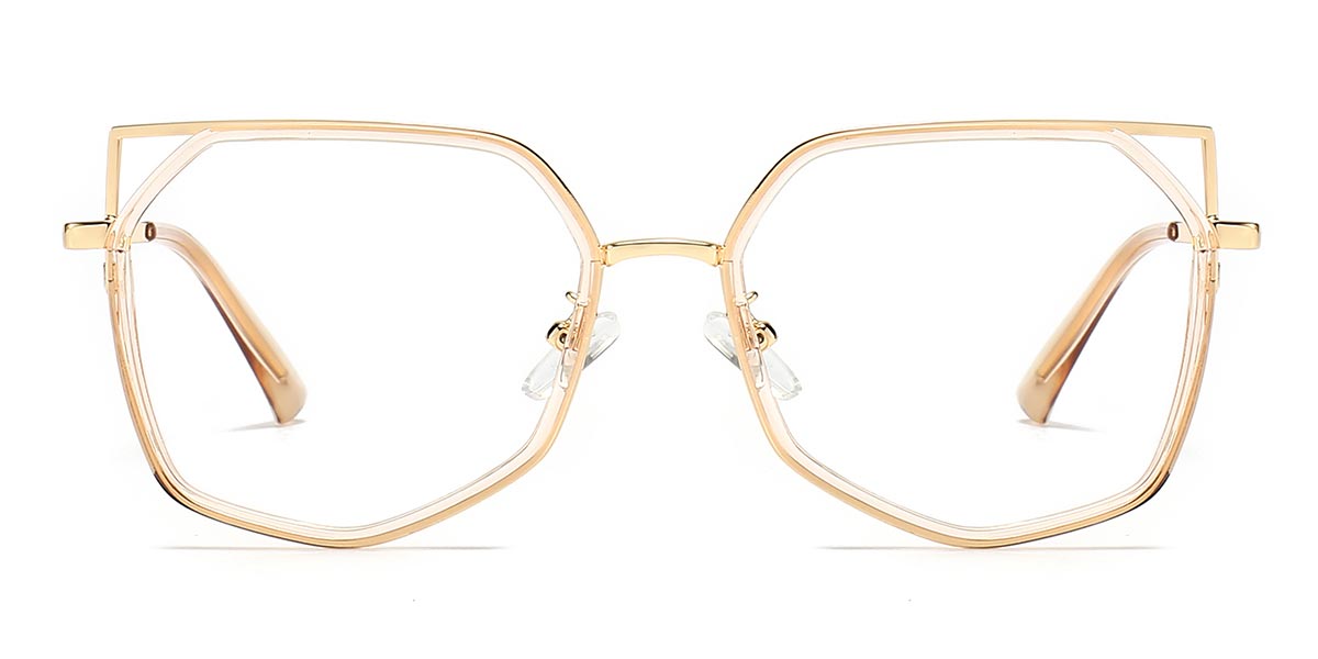 Champagne - Cat eye Glasses - Nydia