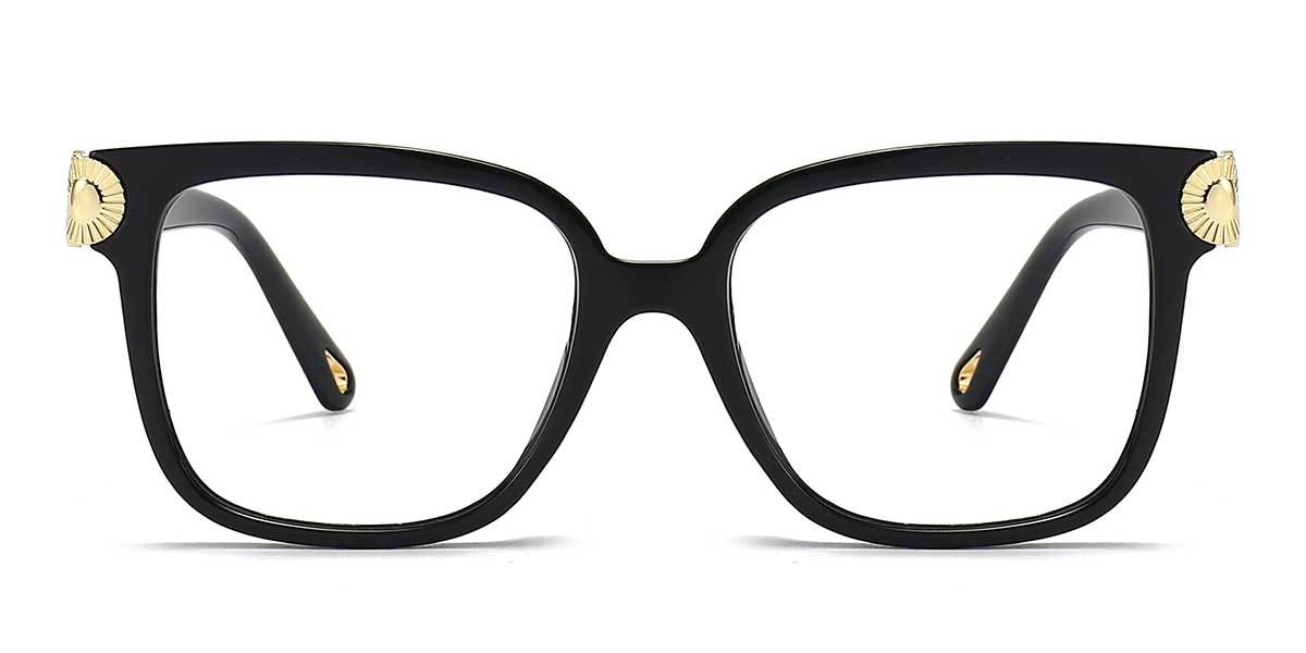 Black Faye - Square Glasses